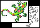 Lizard tattoo designs