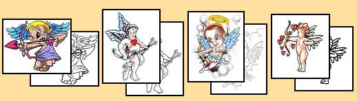 Cupid tattoo design meanings