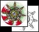 Nautical tattoo symbols and designs