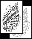 Biomechanical tattoo designs