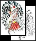 ikan koi tattoo