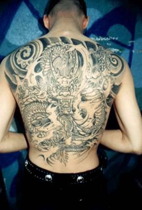 tattoo dragao. Oriental Dragon Tattoo Design