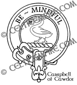 Campbell of Cawdor Clan badge