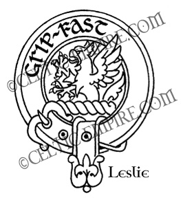 Leslie Clan badge
