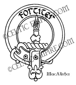 MacAlister Clan badge