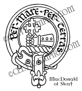 MacDonald of Sleat Clan badge