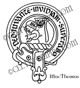 MacThomas Clan badge