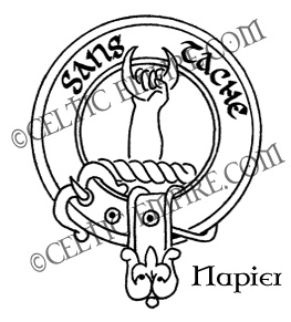 Napier Clan badge
