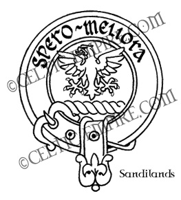 Sandilands Clan badge