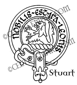 Stuart Clan badge