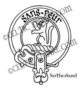 Sutherland Clan badge