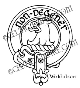 Wedderburn Clan badge