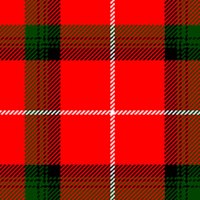 Stuart clan tartan