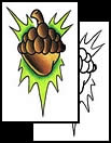 Acorn tattoo designs