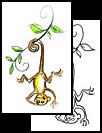 Monkey Tattoo design ideas