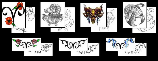 Get your Aries tattoo design ideas here!