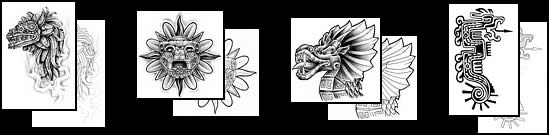 Get your Aztec tattoo design ideas here!