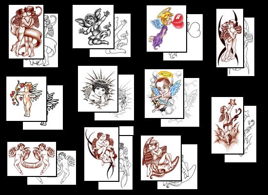 Cherub tattoo design ideas