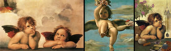 Cherubs as tattoo design choices are popular