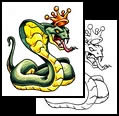 Cobra Snake tattoo design ideas here!