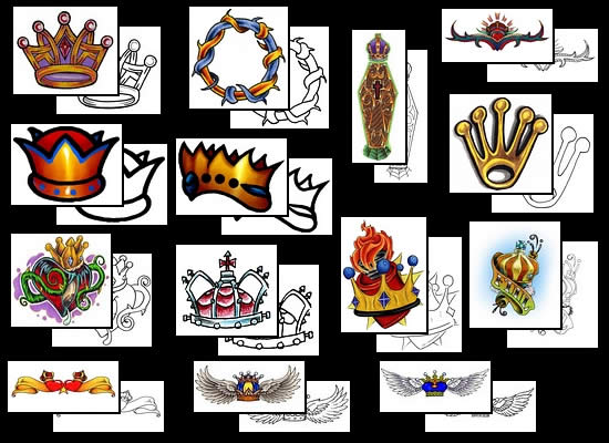 Get your Crown tattoo design ideas here!