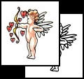 Cupid tattoos... what do they mean