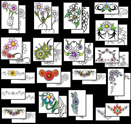 Get your Daisy tattoo design ideas here!