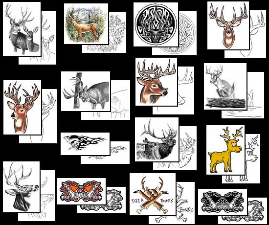 Get your deer tattoo design ideas here!