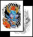 Demon tattoo design ideas