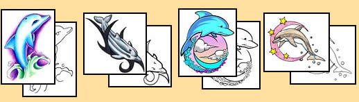 Dolphin tattoo design ideas