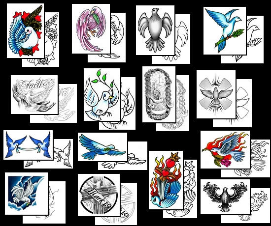 Dove tattoo designs