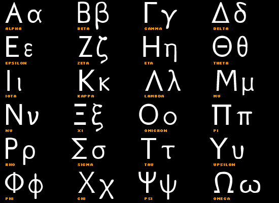 greek letters tattoo