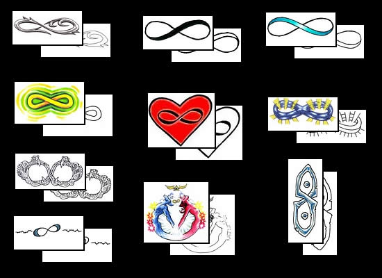 Infinity tattoo designs