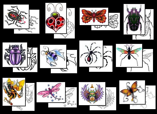 Get your Insect tattoo design ideas here!