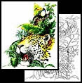 Leopard tattoo designs