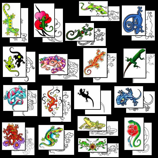 Get your Lizard tattoo design ideas here!