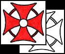 Maltese Cross Tattoos Designs