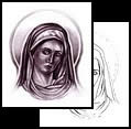 Virgin Mary tattoo designs