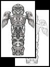 Native America tattoo designs