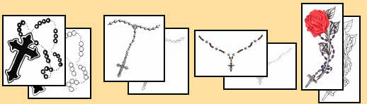 Rosary tattoo design meanings