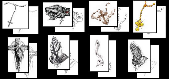 Get your Rosary tattoo design ideas here!