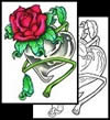 Rose tattoo designs