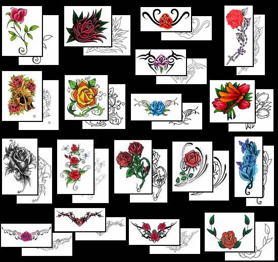 Get your Rose tattoo design ideas here!