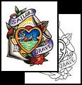 Sailor's Grave tattoo design