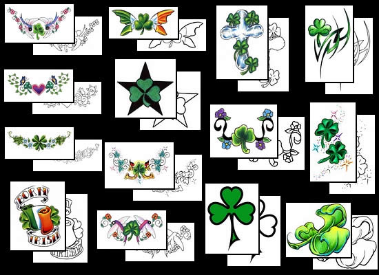 Get your Shamrock tattoo design ideas here!