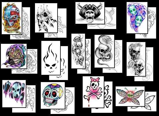 Get your Skull tattoo design ideas here!