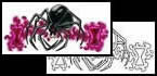 Spider tattoo design ideas here!