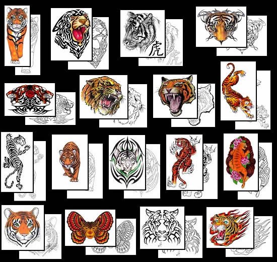 Get your Tiger tattoo design ideas here!