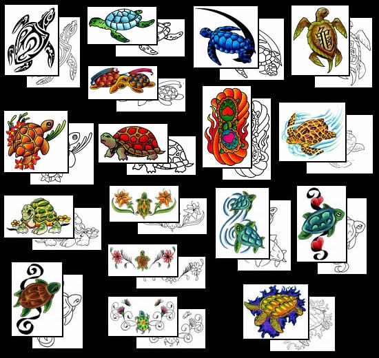 Get your Turtle tattoo design ideas here!