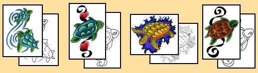 Turtle tattoo design ideas